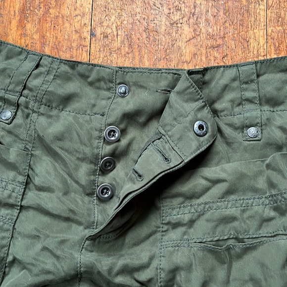 Free people army green cargo shorts - Picture 4 of 9